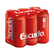 Six Pack Escudo Roja Lata 473ml
