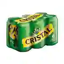 Six Pack Cristal Lata 473ml