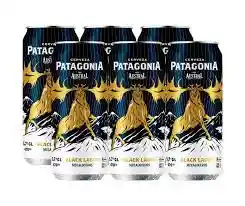 Six Pack Patagonia Black Lager 470ml