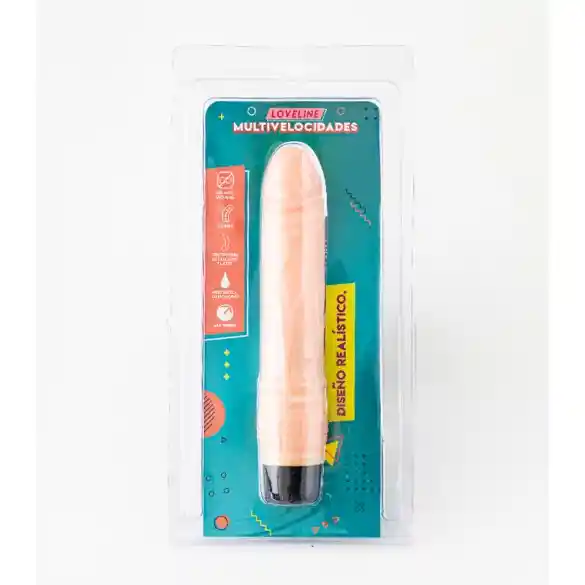 Vibrador Regulable 21x3.5cm Piel