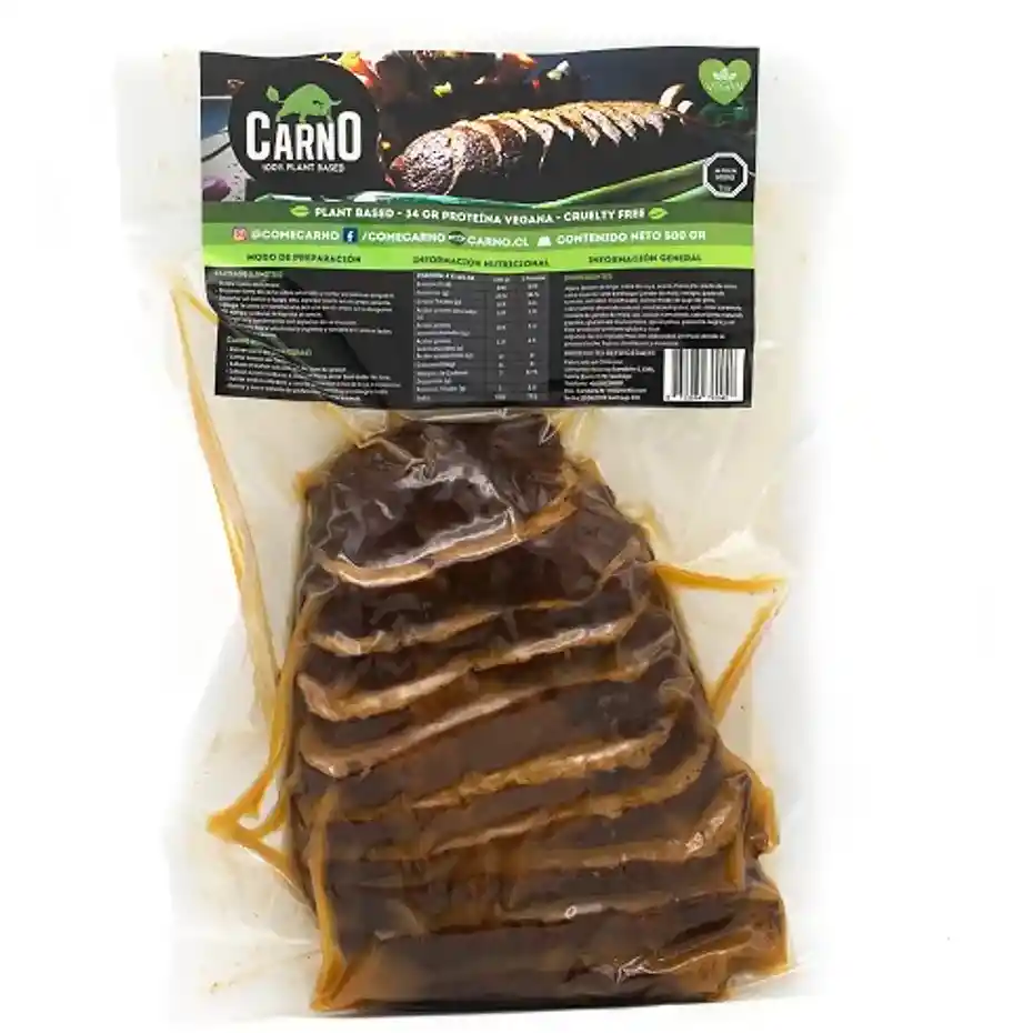 Seitán Premium Lomito 500g, Carno