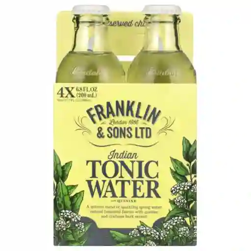 Franklin & Sons Indian Tonic Water 4-pack 200ml