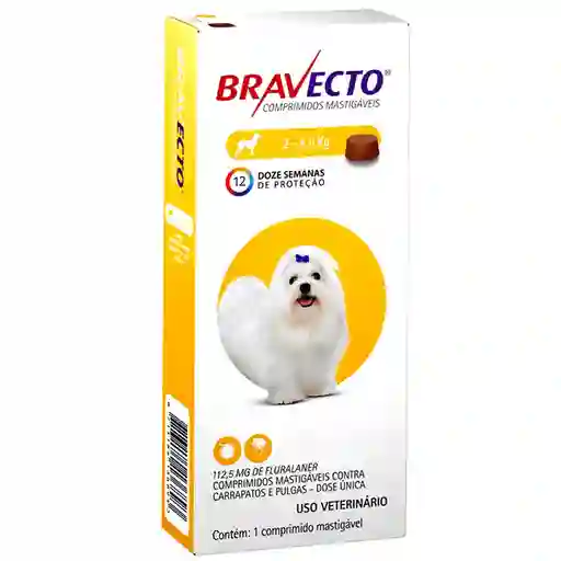 Bravecto Comprimido Para Perros 2-4.5 Kg