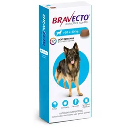 Bravecto Comprimido Para Perros 20-40 Kg