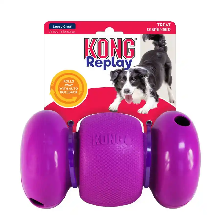 Kong Replay Dispensador De Snacks - Talla L