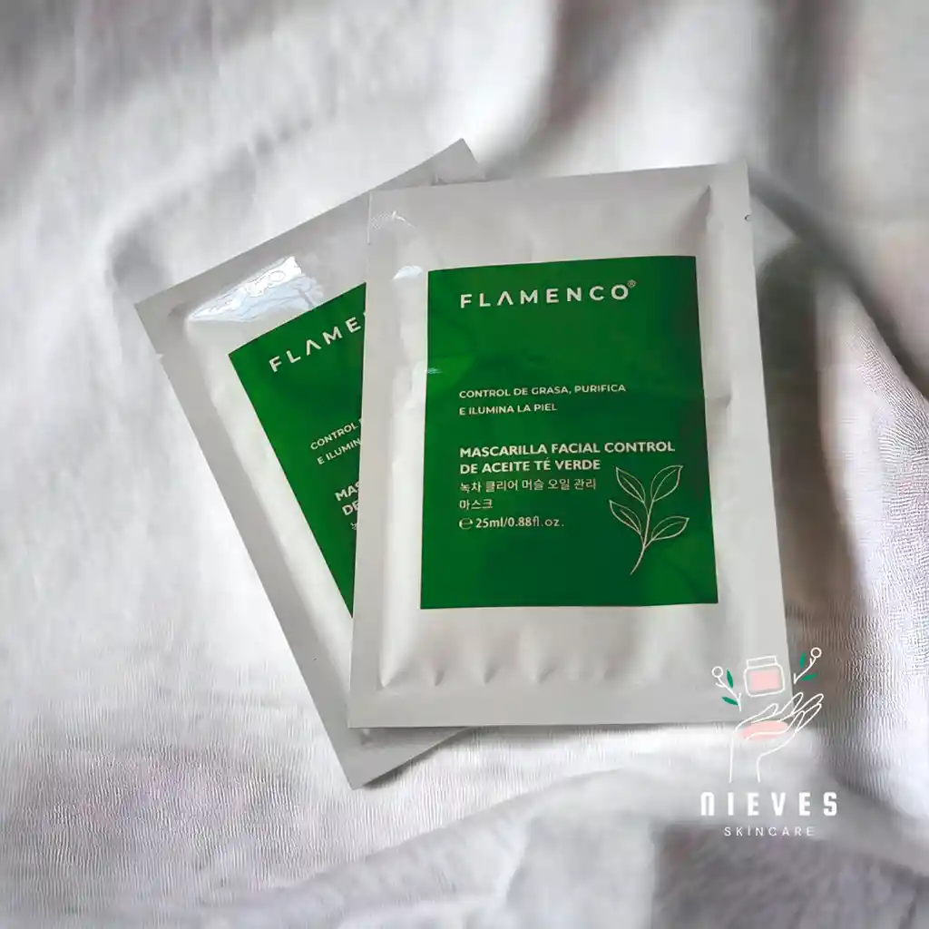 Kit Skincare Té Verde Control De Aceite De Flamenco®