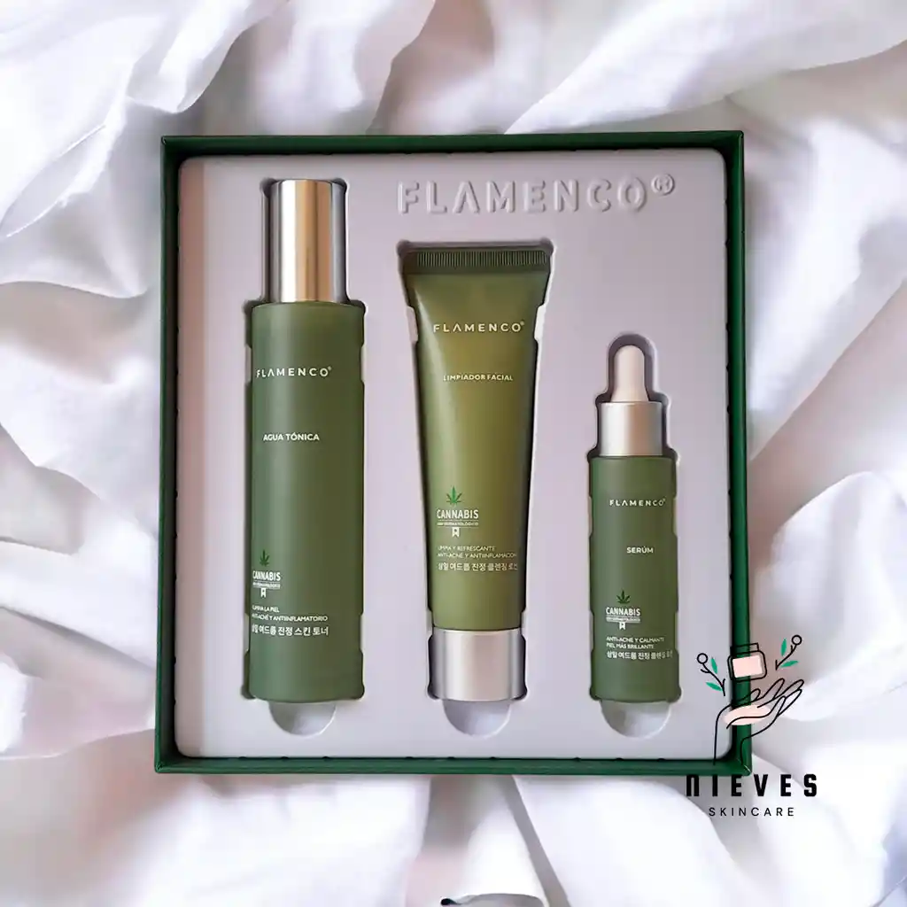 Kit Skincare Línea Cannabis Anti-acné Flamenco®