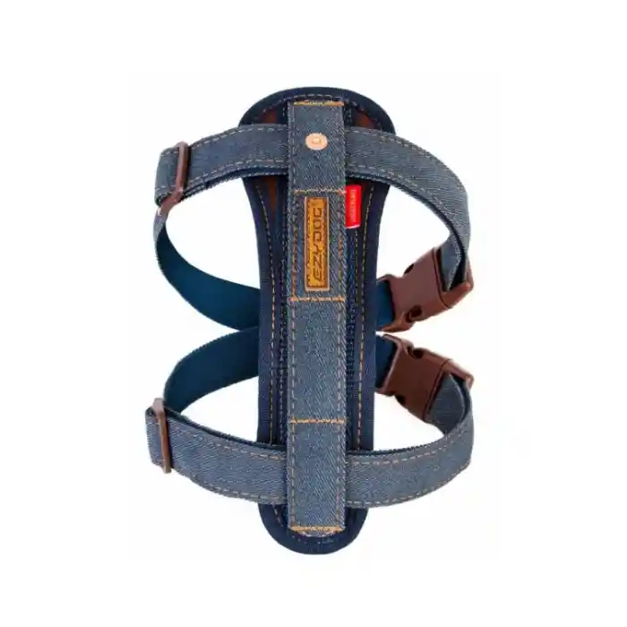 Arnes Chestplate S Denim - Ezydog