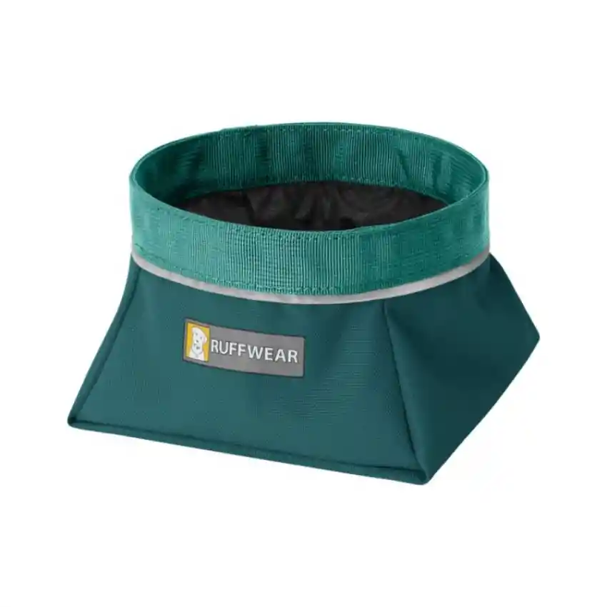 Ruffwear Quencher Water Proof Bowl - Tumalo Teal L