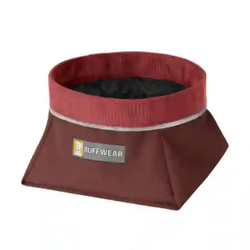 Ruffwear Quencher Water Proof Bowl - Fired Brick M