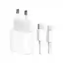 Adaptador Universal + Cargador 20w Para Iphone Carga Rapida