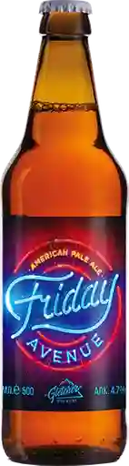 Cerveza Gletcher - Friday Avenue - Apa 500cc Botella