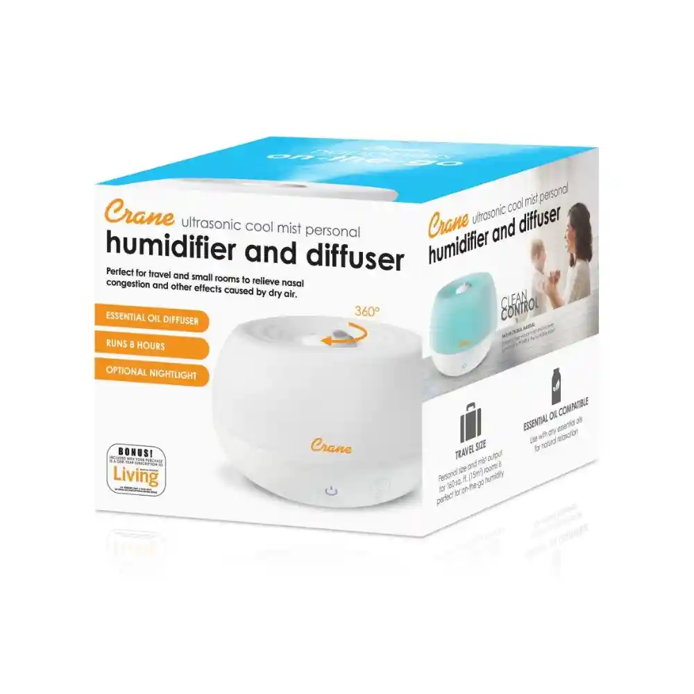 Humidificador Y Difusor De Aroma Crane Redondo