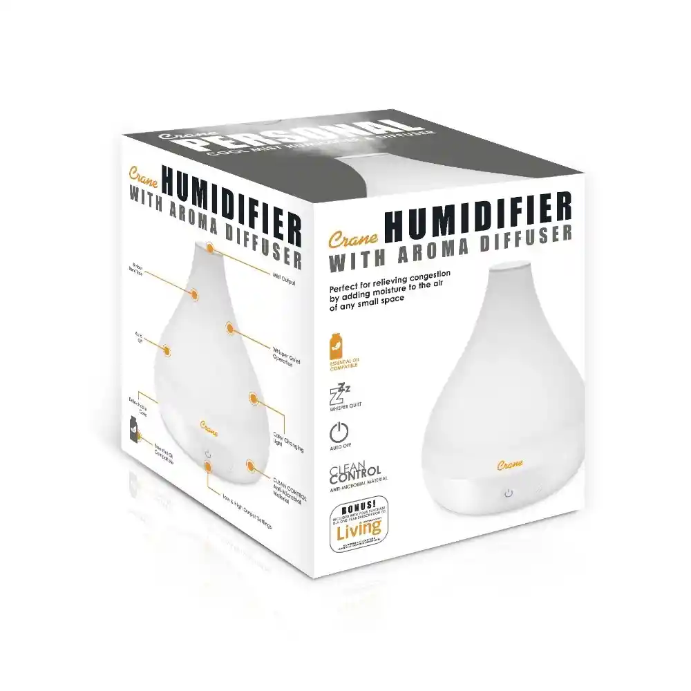 Humidificador Y Aromatizador Crane Ultrasónico