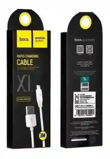 Cable Usb A Lightning Parea Iphone De 1 Metro De Largo