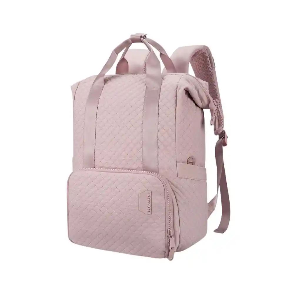 Bagsmart - Mochila Con Lonchera Integrada Bonchemin Para 15.6" - Rosado