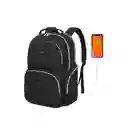 Bagsmart - Mochila De Viaje Acolchada Para Laptop De 17.3" - Negro