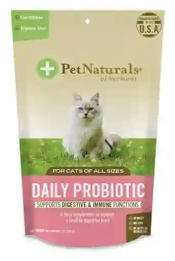 Snacks Pet Naturals Daily Probiotic Para Gatos