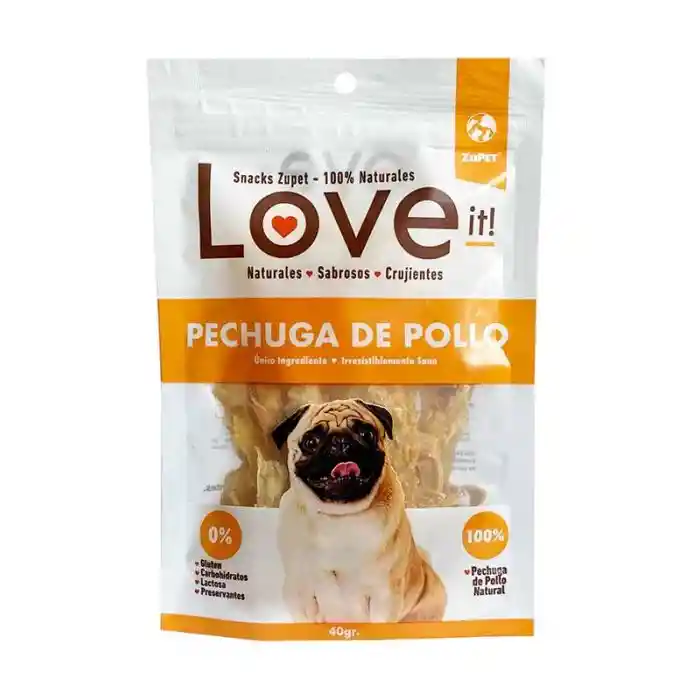 Love It Snacks Para Perros Pechuga De Pollo