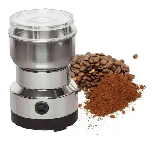 Molinillo De Cafe Molino Granos Electrico Molino Granos Gris