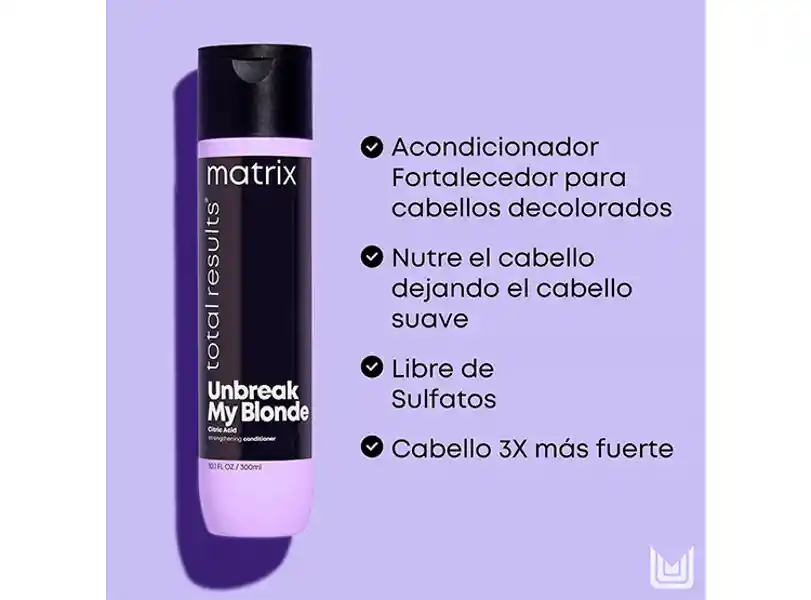 Acondicionador Unbreak My Blonde Matrix