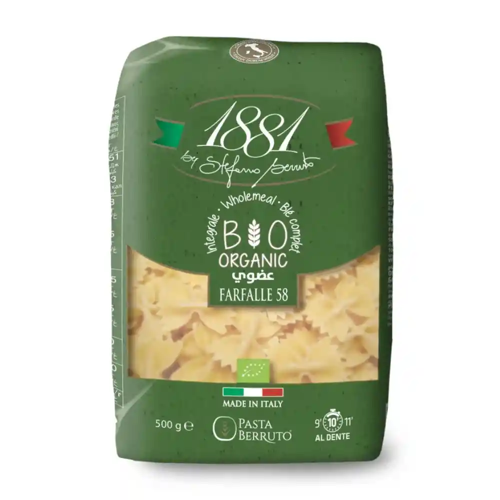 Farfalle Bio Organic 58 1881 500 Gr