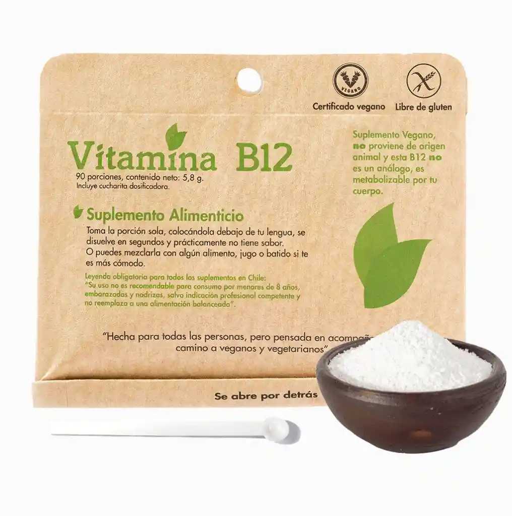 Vitamina B12 En Polvo 5,8gr