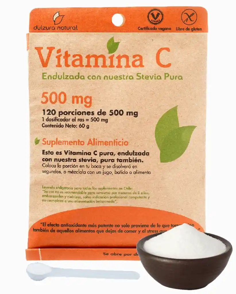 Vitamina C En Polvo 60gr