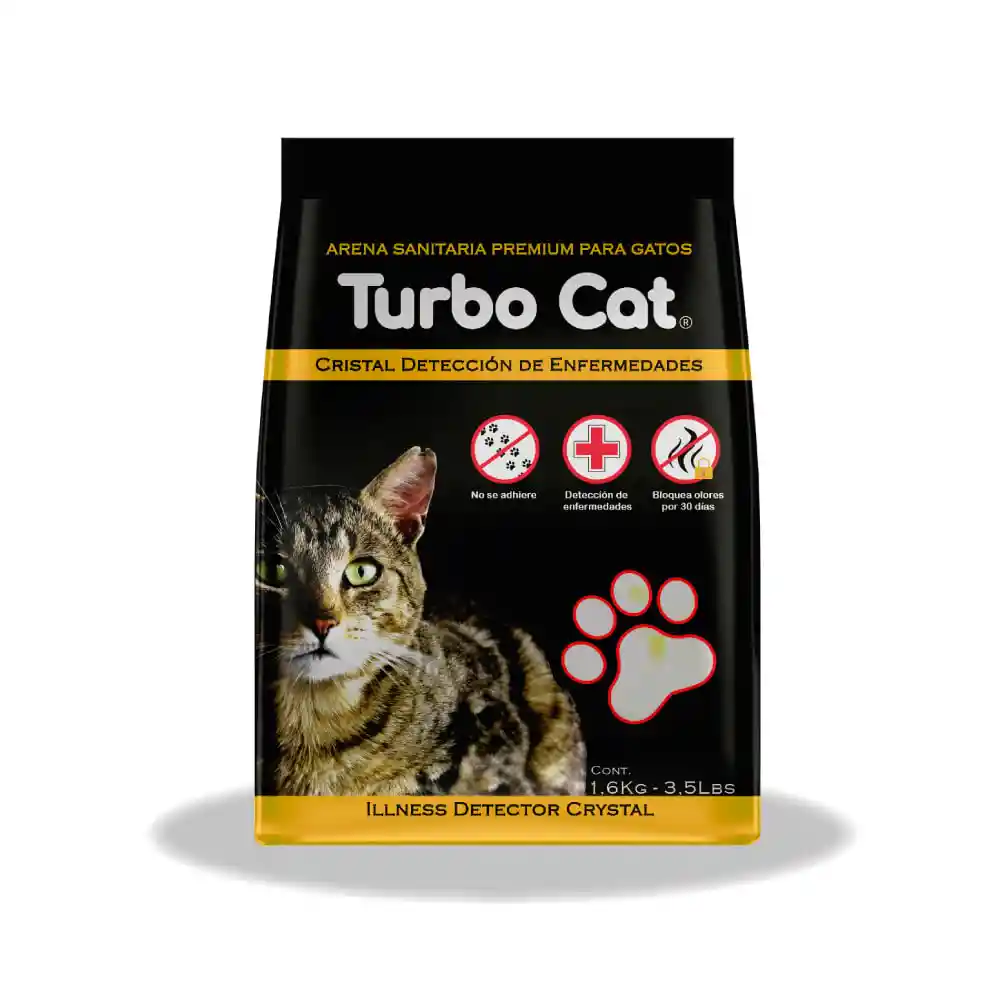 Arena Turbo Cat Deteccion Enfermedades Urinarias 1.6 Kg