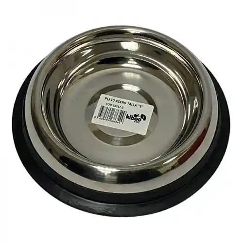 Plato Para Gatos Acero Inox