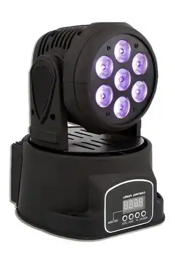 Cabeza Movil Led Luces De Fiesta Luces Discoteque Luz Disco