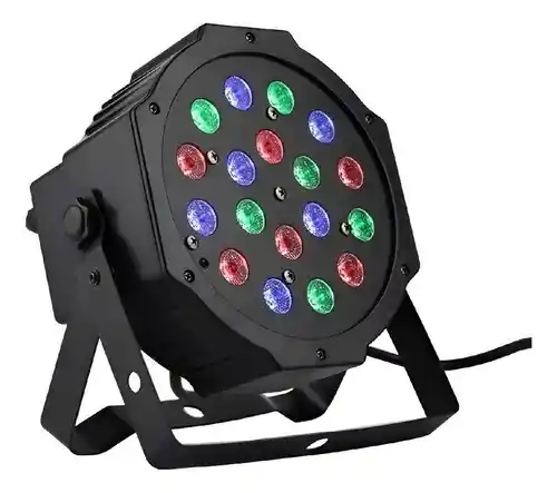 Proyector Led Rgb Luces Discoteque Luz Fiesta Rgb Control