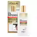 Loreal Paris · Crema Uv Defender Fluido Tono Claro Con Acido Hialuronico