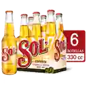 Sol Six Pack Botellin 330ml