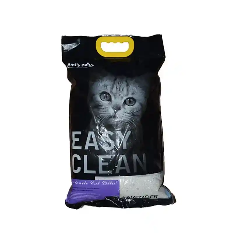 Arena Aglutinante Easy Clean 4 Kg Aroma Lavanda