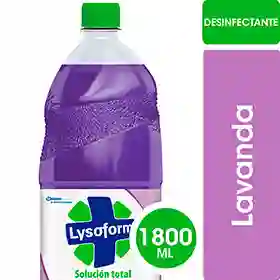 Lysoform Limpiador Liquidosolucion Total Lavanda 1,800 Ml