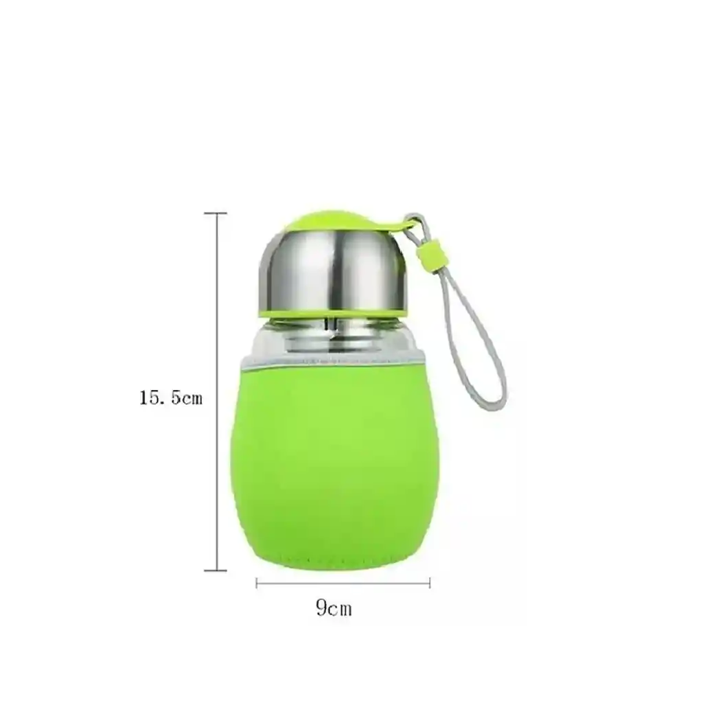 Botella Infusora 400 Ml Verde