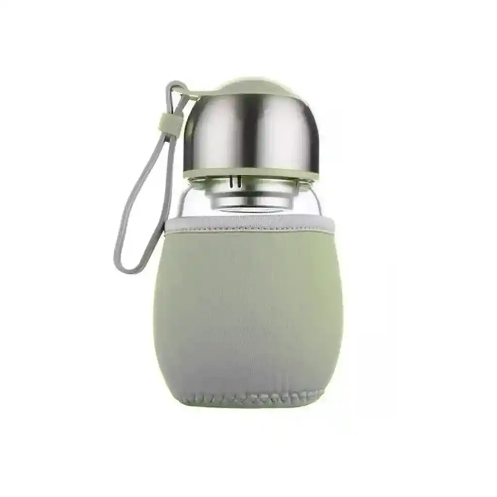 Botella Infusora 400 Ml Verde