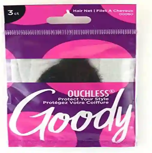 Malla De Pelo Negra Invisible Goody