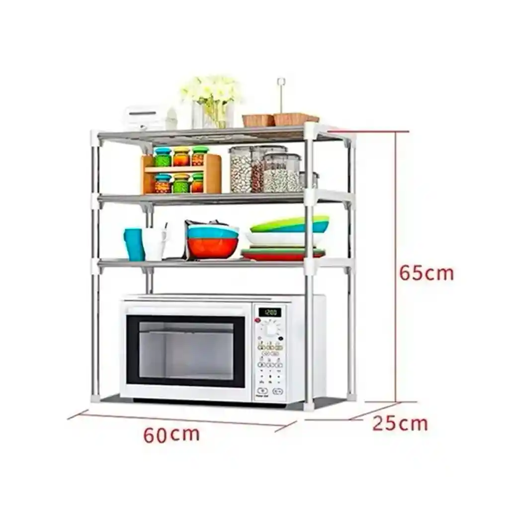 Estante De Acero Inoxidable 2 Niveles