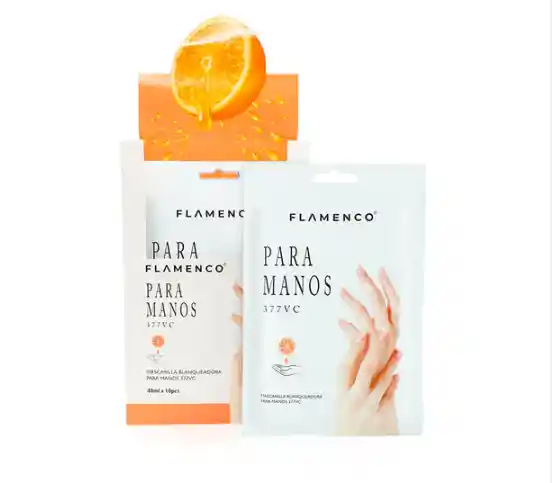 Flamenco ·mascarilla Blanqueadora Para Manos De Vitamina C