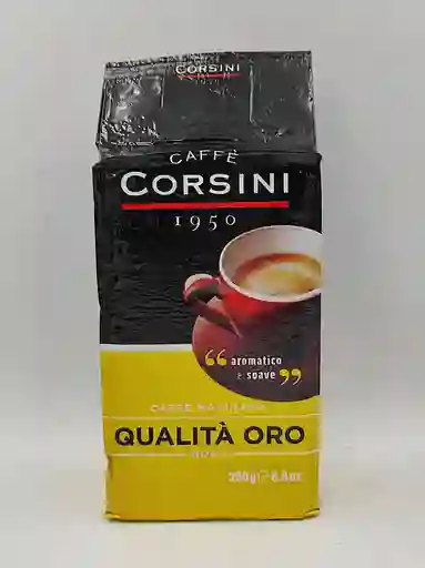 Café Corsini Molido Qualita Oro 250 Grs.