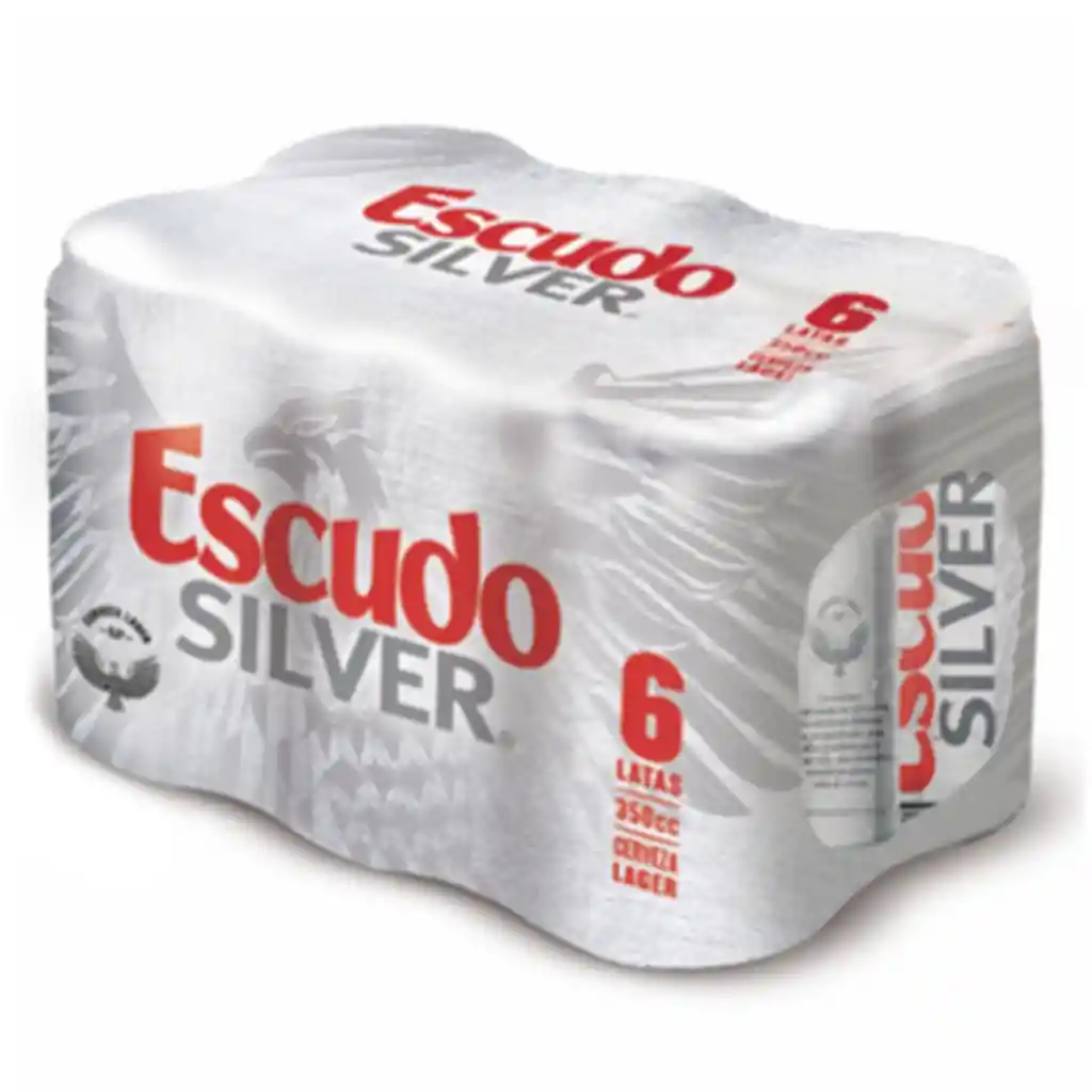 Escudo Silver Six Pack Lata 473cc