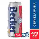 Becker Six Pack Lata 473cc