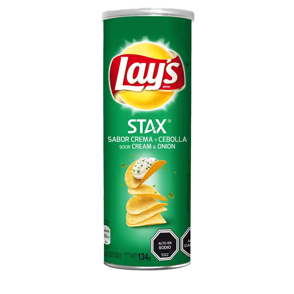 Lays Stax Cebolla 134g