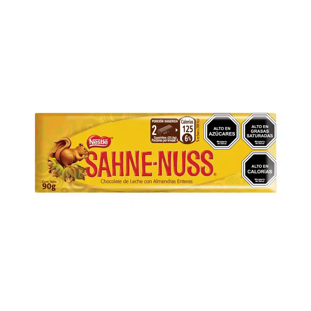 Sahnne Nuss Mediano 90g