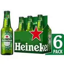 Six Pack Heineken Botellin 330ml