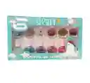 Set De 12 Esmaltes De Uñas Para Niñas (incluye Empaque)