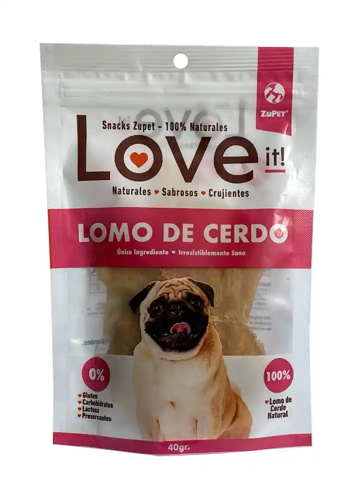 Love It Snacks Para Perros Lomo De Cerdo