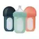 Boon Mamadera Bolsa Silicona Nursh 240 Ml Teal